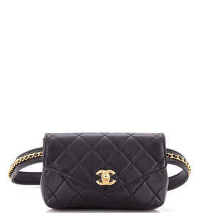 Chanel Chain Envelope Belt Bag Quilted #239854C29B